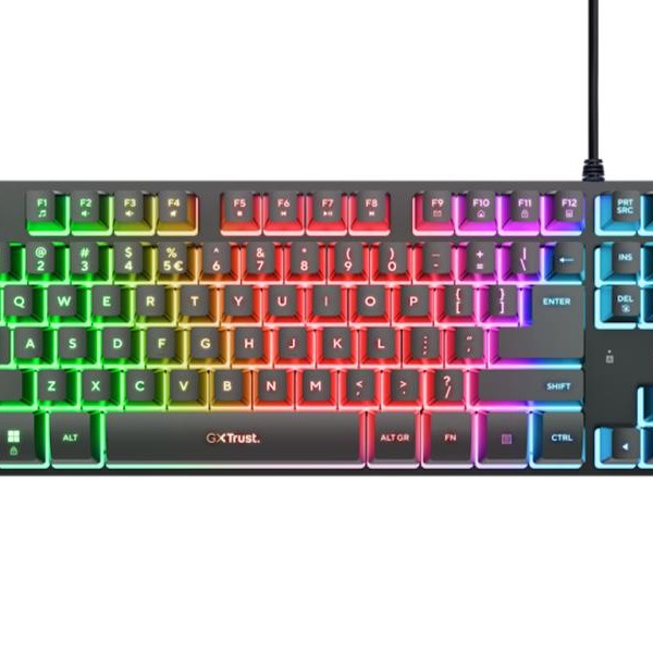 TRUST GXT833 THADO žična RGB/TKL gaming crna tastatura (25886)
