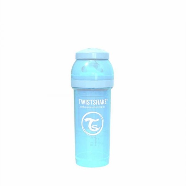 TWISTSHAKE FLAŠICA ZA BEBE 260 ML PASTEL BLUE