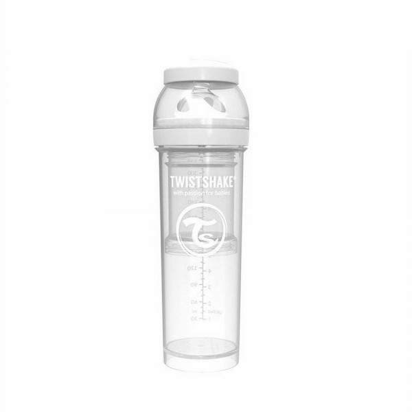 TWISTSHAKE FLAŠICA ZA BEBE 330ML WHITE