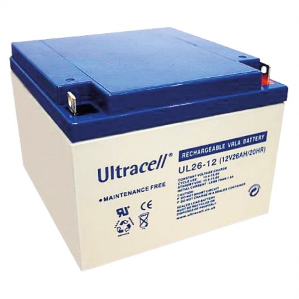 ULTRACELL Žele akumulator 26 Ah šifra 12V/26-Ultracell