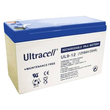 ULTRACELL Žele akumulator 9 Ah šifra 12V/9-Ultracell