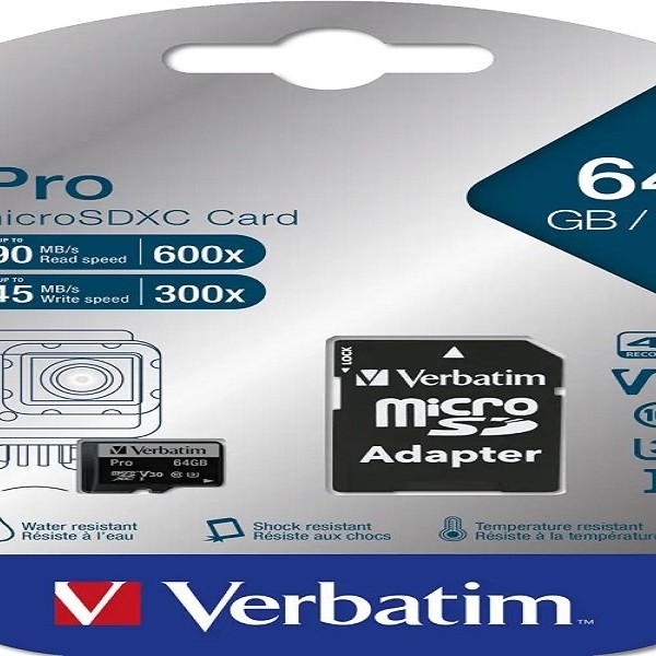 VERBATIM Verbatim Micro SDXC 64GB (47042)