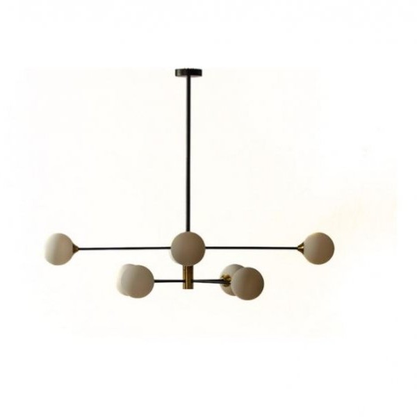 VESTA 393 LUSTER 8*G9 MESING+CRNA