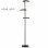 VESTA 487 PODNA LAMPA 30W 3000K CRNA
