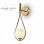 VESTA 576 Zidna lampa 1*G9 Mesing