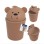 Vilde Kanta „Tedi Meda“ – Braon, 1,5L , 12,5 x 20 cm