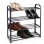 Vilde Metalni stalak za obucu na 3 nivoa 57 x 28 x 55 cm