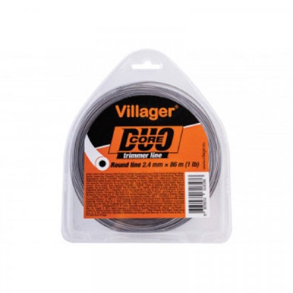 VILLAGER Silk za trimer 2.7mm X 1360m (20LB) - duo core - okrugla nit ( 068389 )