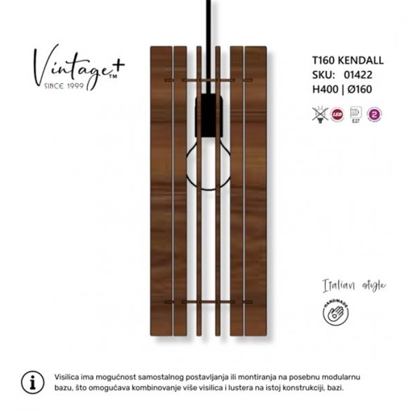 Vintage Kendall T160 Visilica