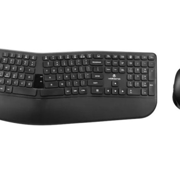 VOLKANO Tastatura + miš Wireless Vulcan US VK-20302-BK crna