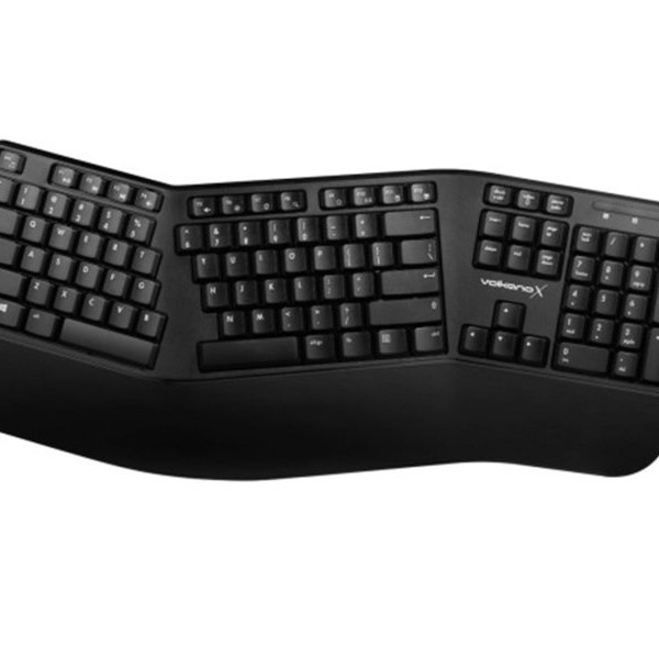 VOLKANO Tastatura Wireless Ergo US VK-20300-BK[V2] crna