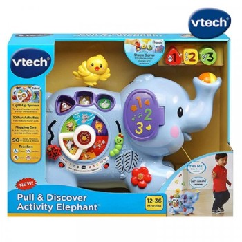 VTECH Activity slonče na vuču