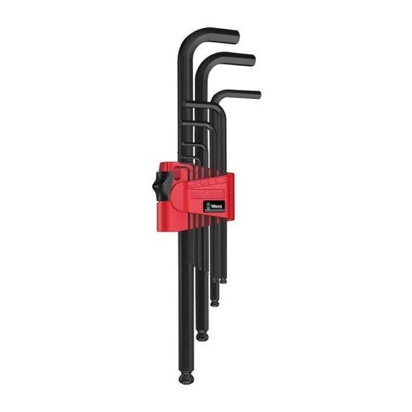 WERA Set dugih inbus ključeva sa glavom 1.5-10mm 9/1