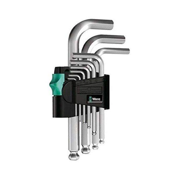WERA Set inbus ključeva sa glavom 1.5-10mm 9/1