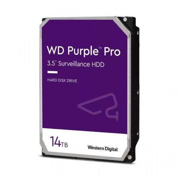 WESTERN DIGITAL 14TB 3.5'' SATA III 512MB 7200rpm WD142PURP Purple Pro hard disk