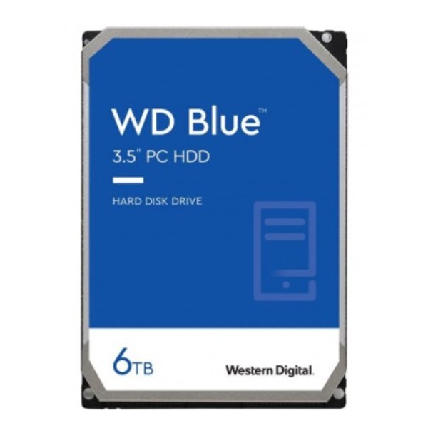 WESTERN DIGITAL 6TB Blue 3.5'' 256MB SATA 5400 rpm WD60EZAZ