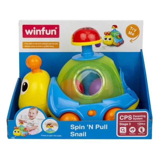 WIN FUN Win Fun Edukativna igracka puz Spin N Pull 000674-NL