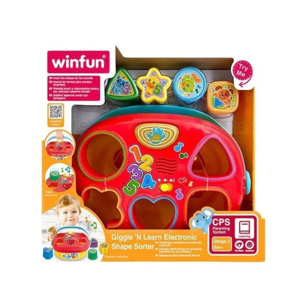 WIN FUN Win Fun Giggle sorter oblika 230201-NL