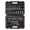 WURTH Red Stripe Set nasadnih ključeva 1/4'', 1/2'' i 3/8'', 154 komada (5763100154)