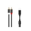 Xwave Lighting(iPHONE) kabl na 2RCA, 1.2m