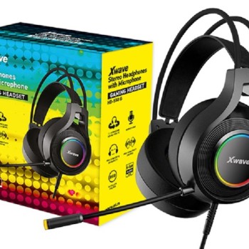 Xwave HD-550 G Black, gaming slusalice sa mikrofonom, jack USB 2.0/2,2m kabl/RGB