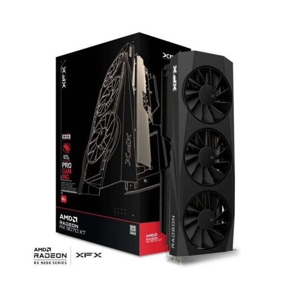 XFX XFX Quicksilver AMD Radeon RX 9070XT Gaming Edition 16GB GDDR6 256bit RX-97TQICKB9