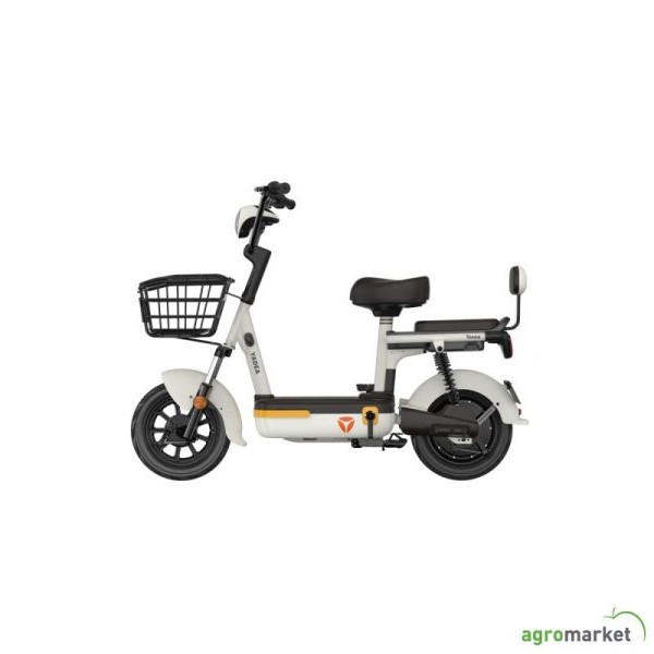 Yadea Baterijski bicikl Tenna 48V 12Ah - beli