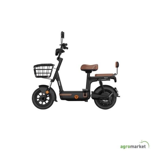 Yadea Baterijski bicikl Tenna 48V 12Ah - crni