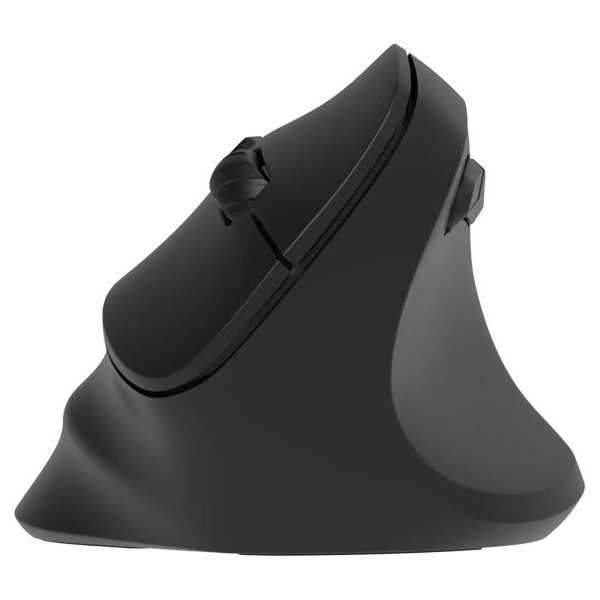YENKEE Bežični miš vertikalni ergonomski YMS 5060R 2400dpi Dual mode 2.4/BT Crni