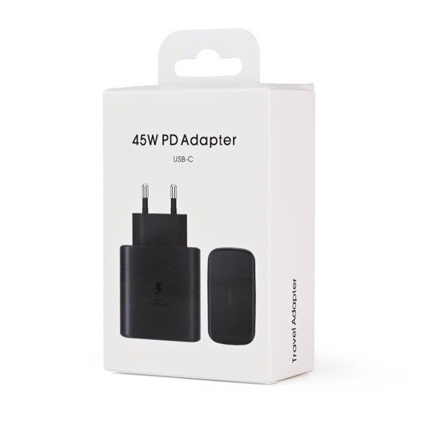 3G Fucni punjac PD Fast charger 45W za Samsung CE crni (221120)