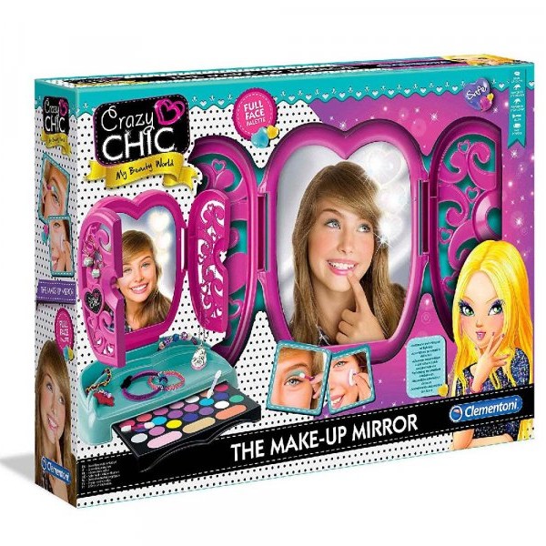 CLEMENTONI CRAZY CHIC MAKE UP OGLEDALO