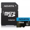 A DATA UHS-I MicroSDXC 256GB class 10 + adapter AUSDX256GUICL10A1-RA1