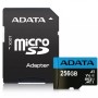 A DATA UHS-I MicroSDXC 256GB class 10 + adapter AUSDX256GUICL10A1-RA1