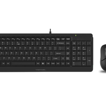 A4 TECH F1512S FSTYLER USB YU crna tastatura + USB crni miš