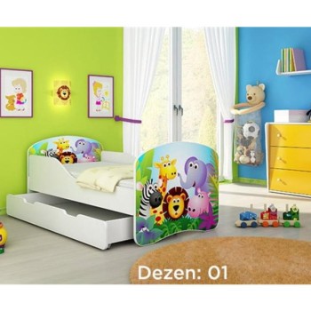 ACMA 1 Krevet za decu sa dodatnom fiokom 160 x 80 cm