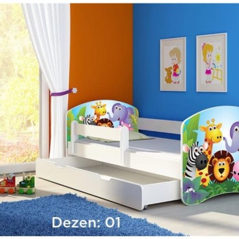 ACMA 2 Krevet za decu sa fiokom 180 x 80 cm