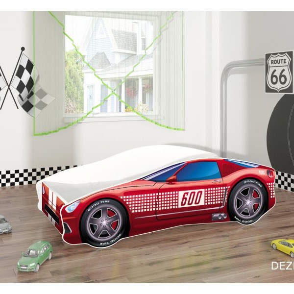 ACMA Krevet za decu Automobil 180 x 80 cm