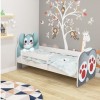 ACMA VII Krevet za decu Animals White 180 x 80 cm