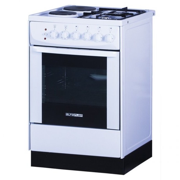 ALFA PLAM Šporet kombinovani 55cm/beli, SG-122.55.13-GI-6 3644