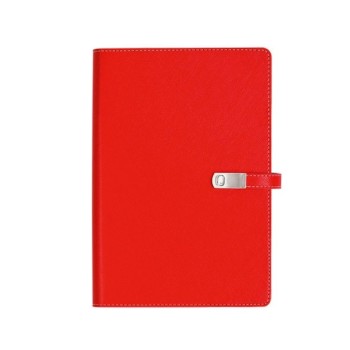 ALICANTE Notes sa magnetnim preklopom A5 Crvena