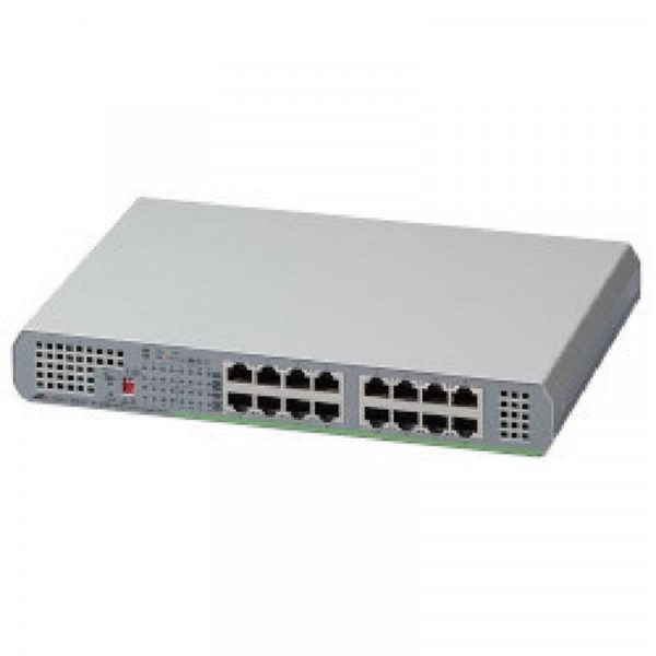 ALLIED TELESIS 16x10/100/1000TX, in.PSU desktop/rack AT-GS910/16-50