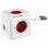 ALLOCACOC PowerCube Extended USB 4xSchuko + dual USB, kabl duž.1,5m, crvena
