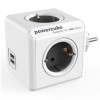 ALLOCACOC PowerCube Original USB 4xSchuko + dual USB 1202GY/DEOUPC