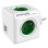 ALLOCACOC PowerCube Original USB 4xSchuko + dual USB zelena