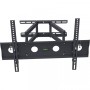 ALPHA Nosač za TV/32''- 80''/TILT/NAGIB 0~-10°/ROTACIJA ±45°/VESA 600x400/težina do 50kg/8-42 cm od zida/crn
