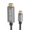 ALPHA STAR USB kabl TIP-C (muški) na HDMI 4K (muški)/dužina 1,2m/blister