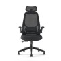 Furnix CH Stark Black Mesh Kancelarijska stolica