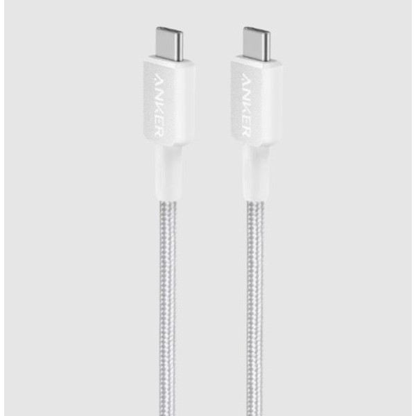 ANKER 322 kabl USB-C na USB-C 0.9m, Beli