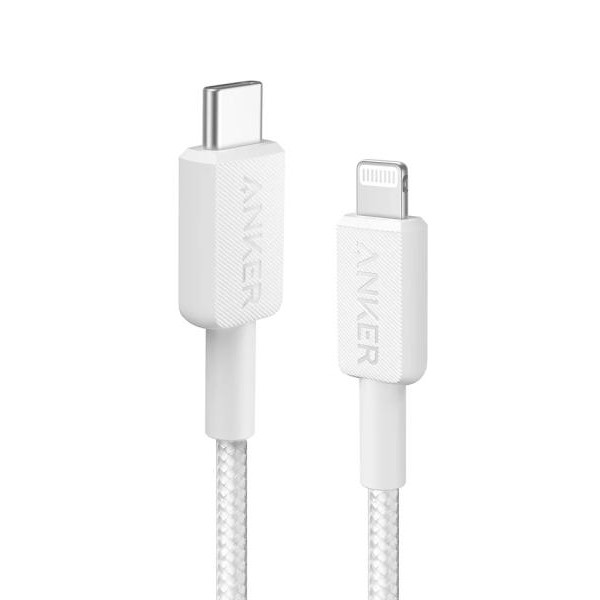 ANKER 322 USB-C to Lightning Cable B2B White (A81B5G21)