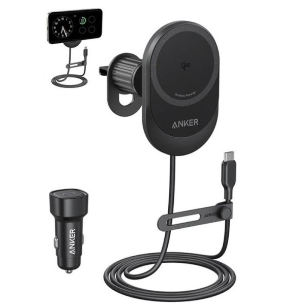 ANKER MagGo Wireless Car Charger 15W (B2932G11)